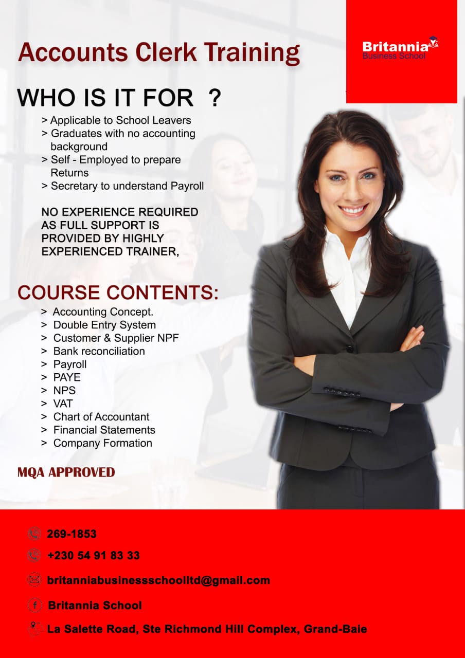 Accounts Clerk Training